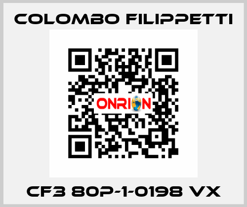 CF3 80P-1-0198 VX Colombo Filippetti