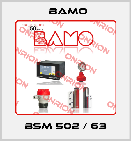 BSM 502 / 63 Bamo