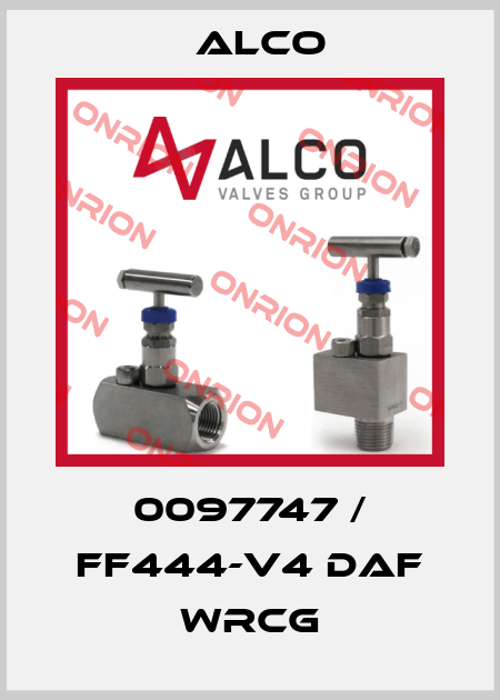 0097747 / FF444-V4 DAF WRCG Alco