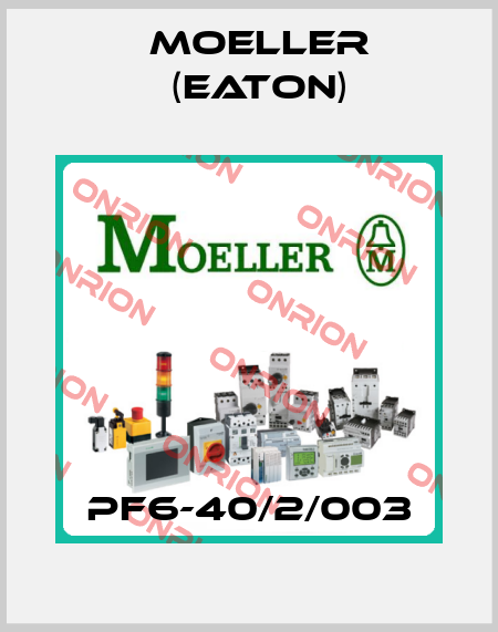 PF6-40/2/003 Moeller (Eaton)