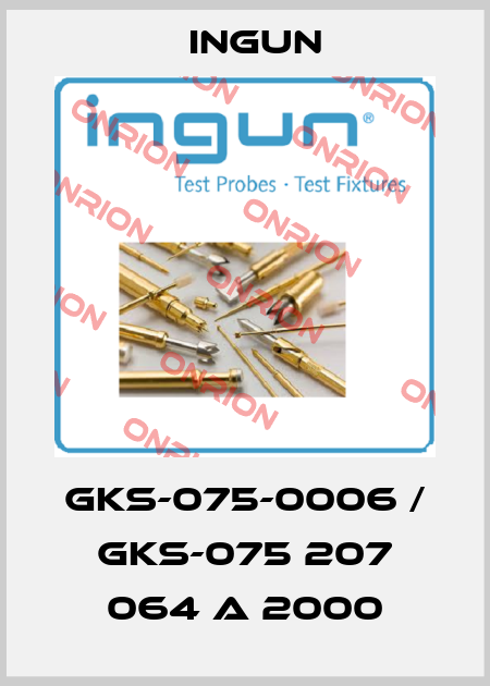 GKS-075-0006 / GKS-075 207 064 A 2000 Ingun