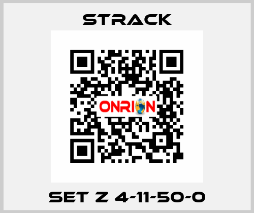 set Z 4-11-50-0 Strack