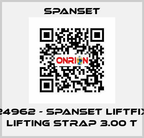 24962 - SpanSet Liftfix lifting strap 3.00 t SpanSet