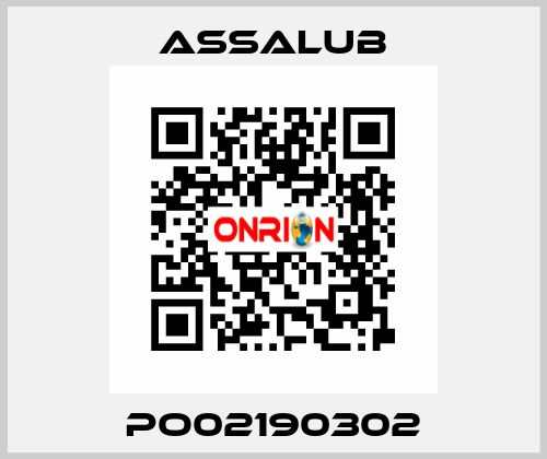 PO02190302 ASSALUB