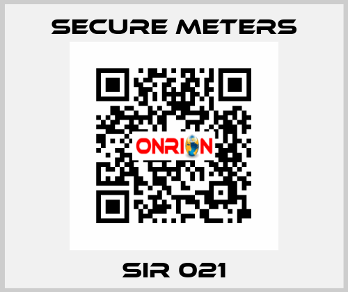 SIR 021 SECURE METERS