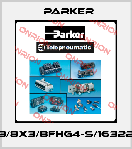 3/8X3/8FHG4-S/16322 Parker