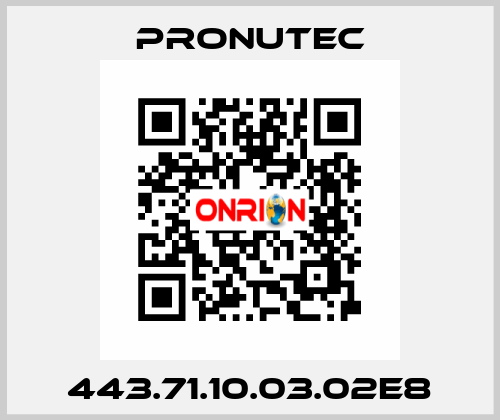 443.71.10.03.02E8 PRONUTEC