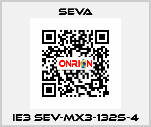 IE3 SEV-MX3-132S-4 SEVA