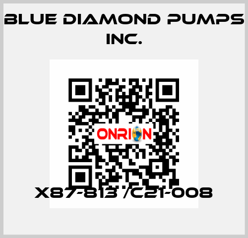 X87-813 /C21-008 Blue Diamond Pumps Inc.