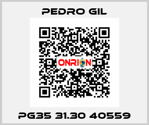 PG35 31.30 40559 PEDRO GIL