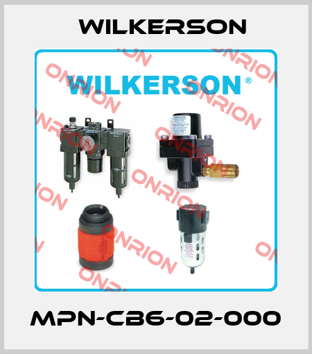 MPN-CB6-02-000 Wilkerson