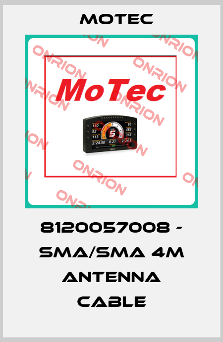 8120057008 - SMA/SMA 4M antenna cable Motec