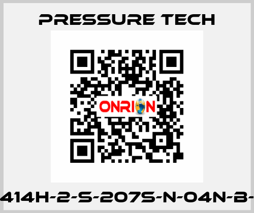 MF414H-2-S-207S-N-04N-B-SV Pressure Tech