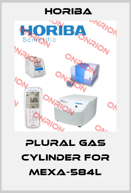 Plural gas cylinder for MEXA-584L Horiba