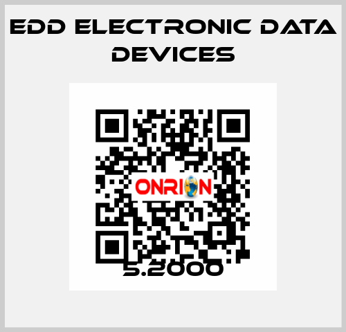 5.2000 EDD Electronic Data Devices