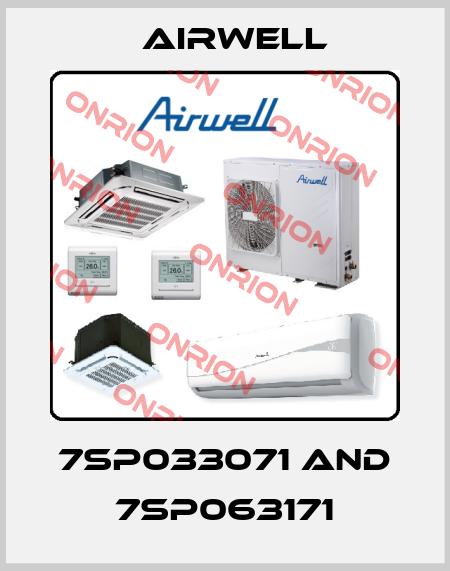 7SP033071 and 7SP063171 Airwell