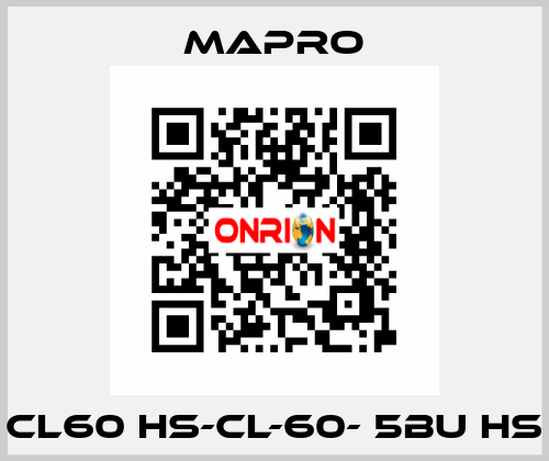 CL60 HS-CL-60- 5BU HS Mapro