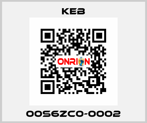 00S6ZC0-0002 KEB