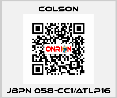 JBPN 058-CC1/ATLP16 Colson