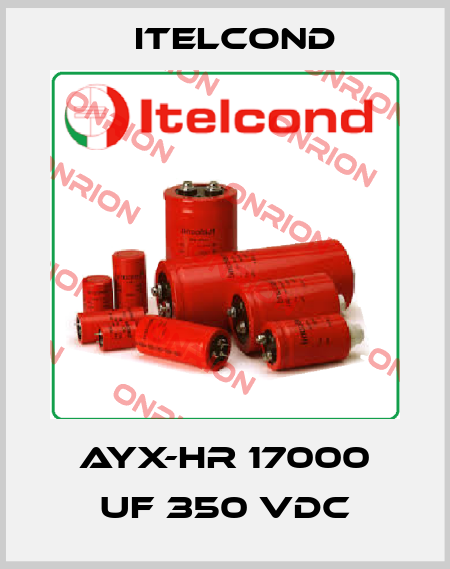 AYX-HR 17000 UF 350 VDC Itelcond