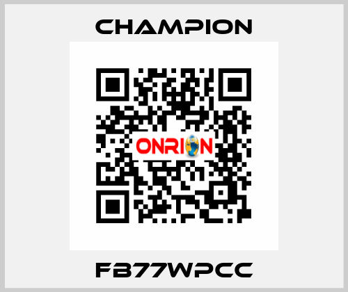 FB77WPCC Champion