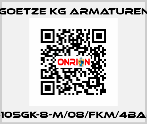 410sGK-8-m/08/FKM/4bar Goetze KG Armaturen