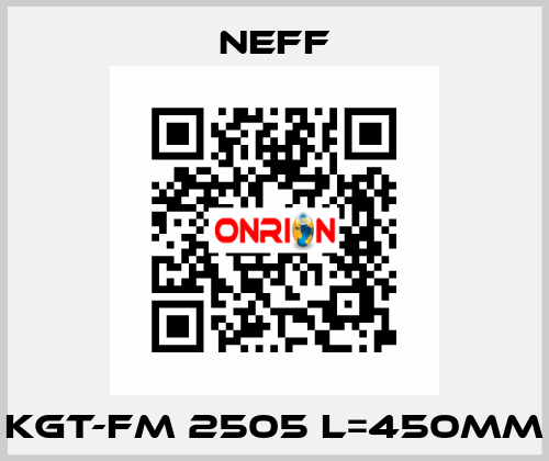 KGT-FM 2505 L=450MM Neff