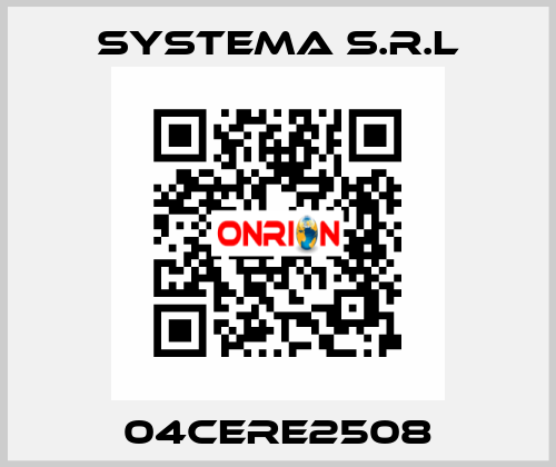 04CERE2508 SYSTEMA S.R.L