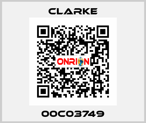 00C03749 Clarke