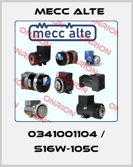 0341001104 / S16W-105C Mecc Alte