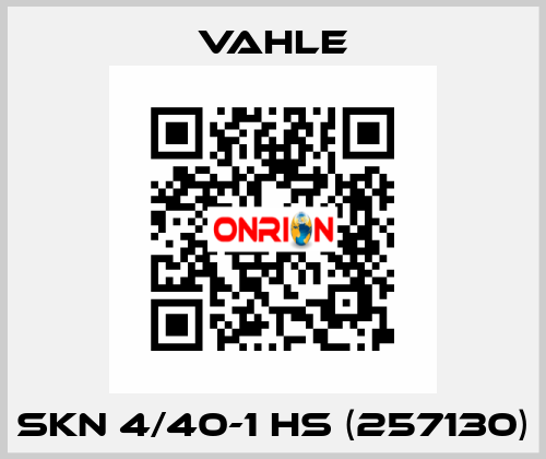 SKN 4/40-1 HS (257130) Vahle