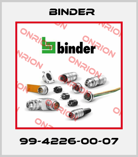 99-4226-00-07 Binder