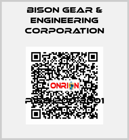 P158-200-2001 Bison Gear & Engineering Corporation