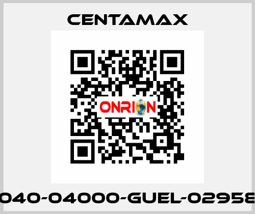 0040-04000-GUEL-029587 CENTAMAX