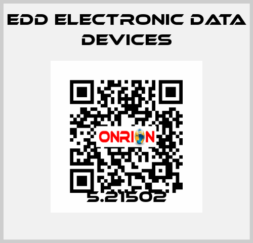 5.21502 EDD Electronic Data Devices