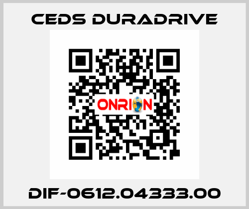 DIF-0612.04333.00 Ceds Duradrive