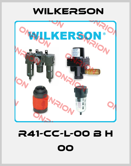 R41-CC-L-00 B H 00 Wilkerson