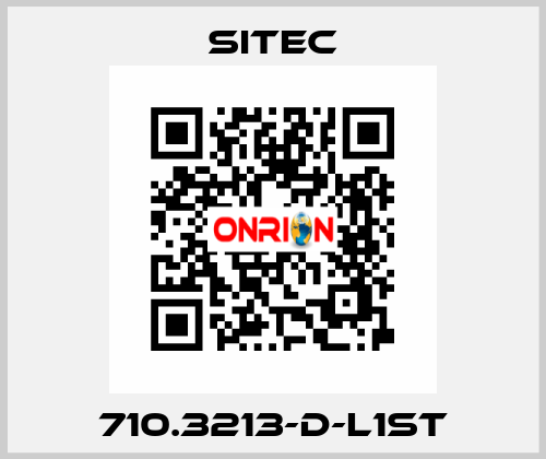 710.3213-D-L1ST SITEC