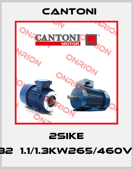 2SIKE 80-2B2　1.1/1.3kW265/460V60Hz Cantoni