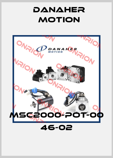 MSC2000-POT-00 46-02 Danaher Motion