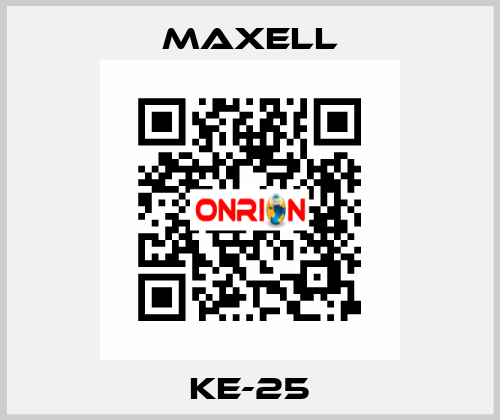 KE-25 MAXELL