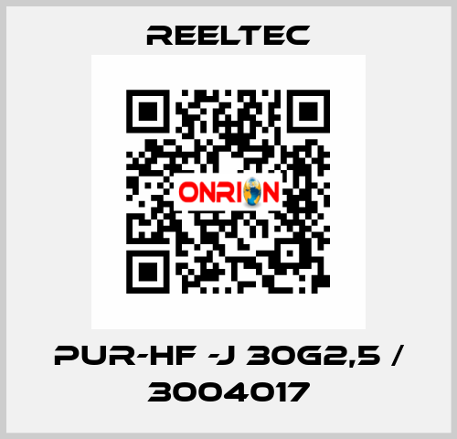 PUR-HF -J 30G2,5 / 3004017 REELTEC