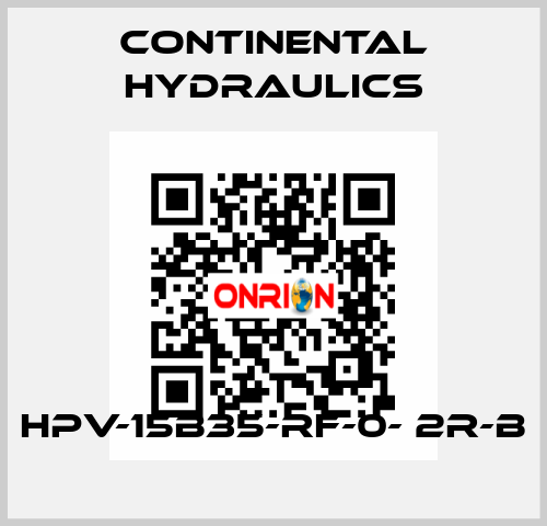 HPV-15B35-RF-0- 2R-B Continental Hydraulics