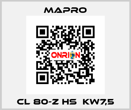 CL 80-Z HS  kW7,5 Mapro