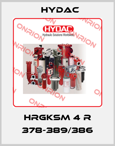 HRGKSM 4 R 378-389/386 Hydac