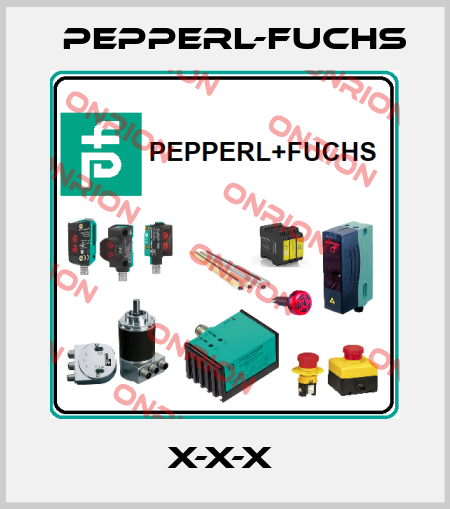 X-X-X  Pepperl-Fuchs