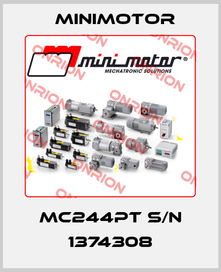 MC244PT S/N 1374308 Minimotor
