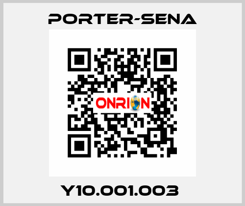 Y10.001.003  PORTER-SENA