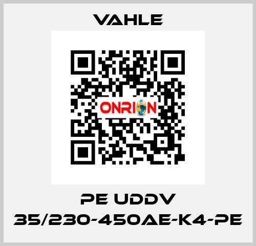 PE UDDV 35/230-450AE-K4-PE Vahle