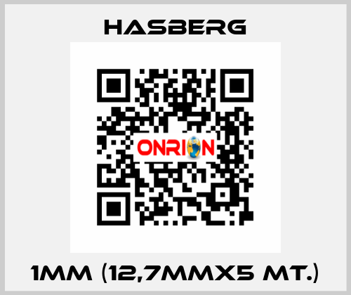 1MM (12,7MMX5 MT.) Hasberg